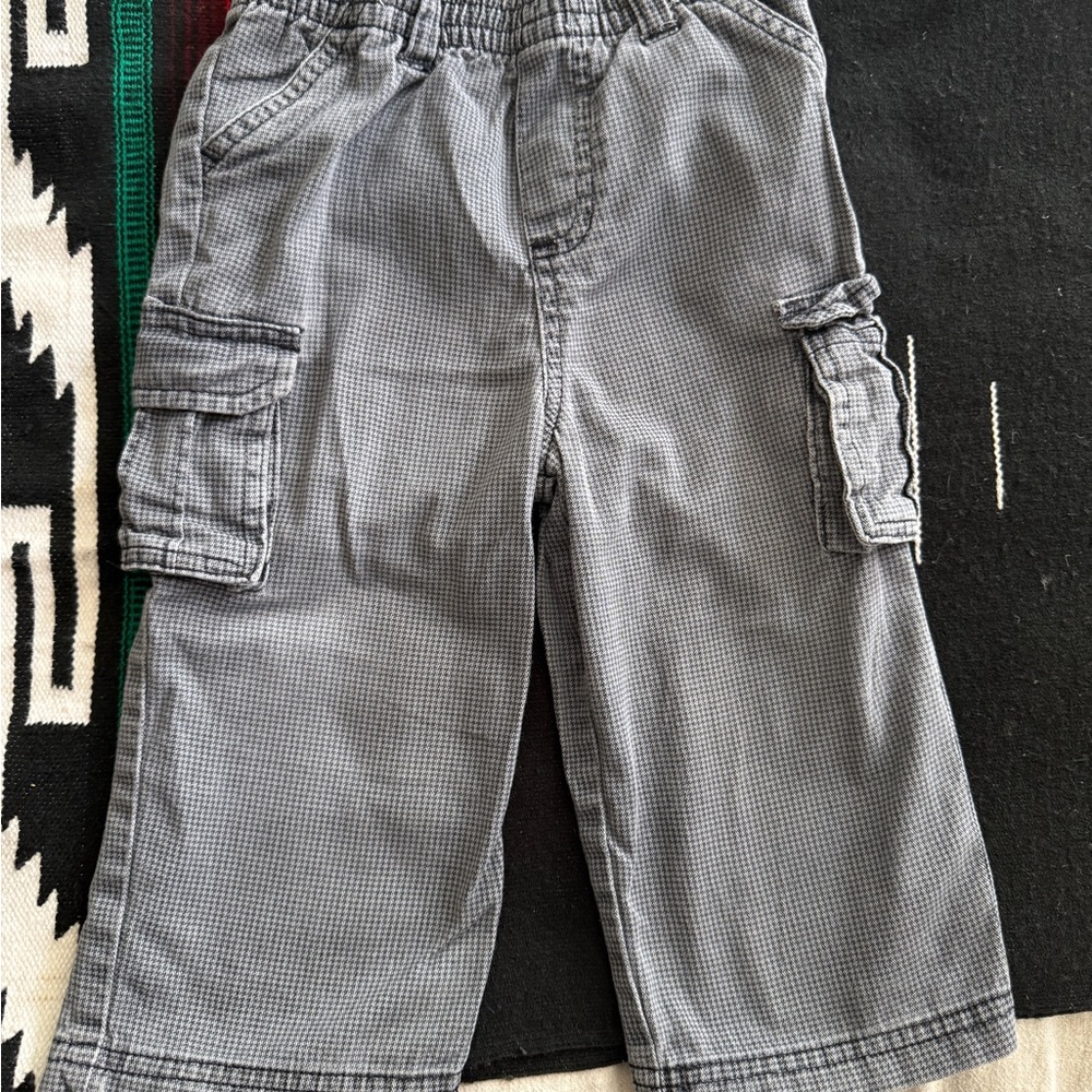 Gray Kids Cargo Pants Garanimals